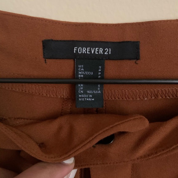 Sunset Orange Trousers (straight leg) - Picture 2 of 2